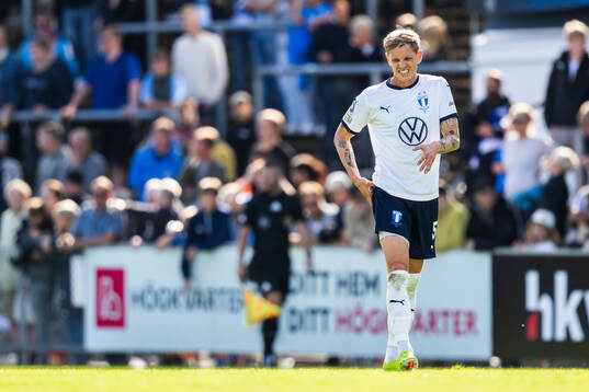 Malmö FFs Søren Rieks har ont