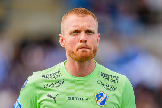 Halmstads målvakt Tim Erlandsson