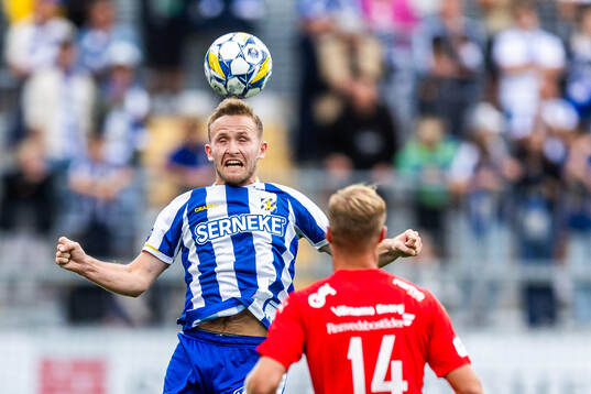 IFK Göteborgs Jonas Bager och Värnamos Gustav Engvall