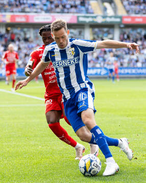 Värnamos Frank Junior Adjei och IFK Göteborgs Emil