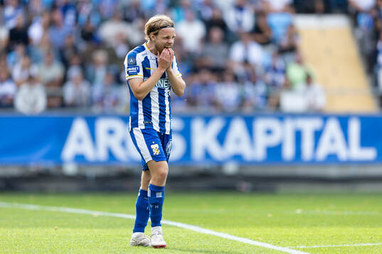 IFK Göteborgs Oscar Pettersson deppar