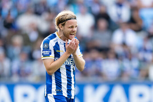 IFK Göteborgs Oscar Pettersson deppar
