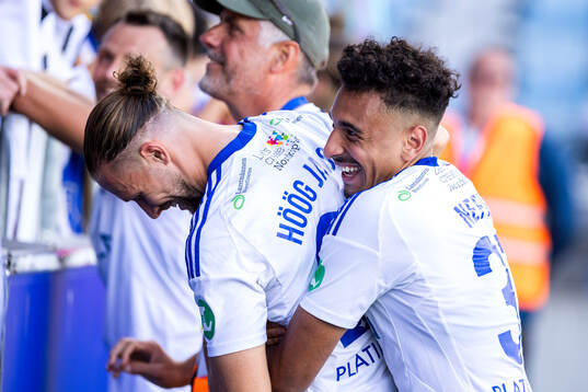IFK Norrköpings Kevin Höög Jansson och Moutaz Neffati