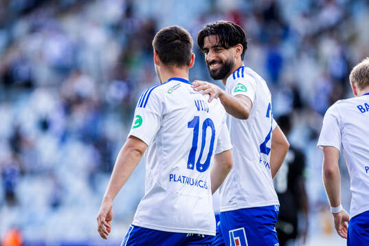 IFK Norrköpings Vito Hammershöy-Mistrati och Kristoffer