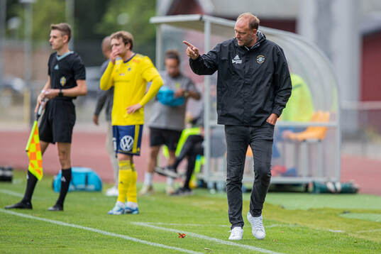 Ängelholms huvudtränare Andreas Granqvist