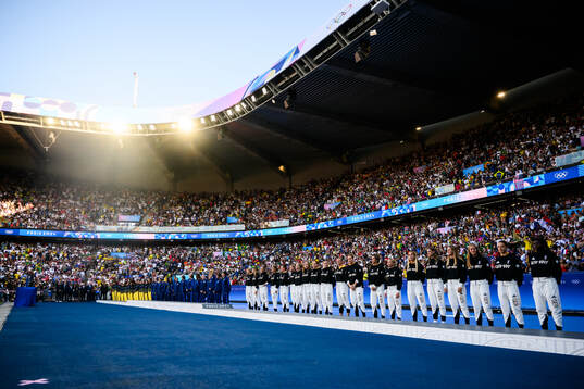 Players of Germany, USA and Brazil
