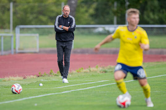 Ängelholms huvudtränare Andreas Granqvist