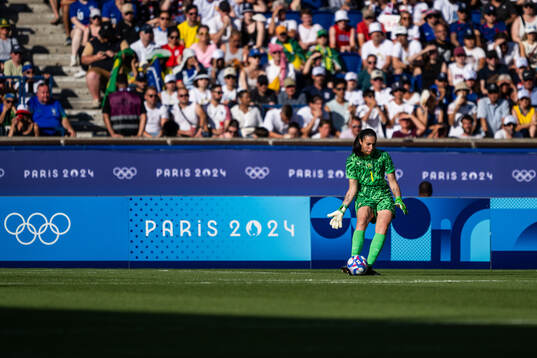 goalkeeper Lorena of Brazil in the women’s football final