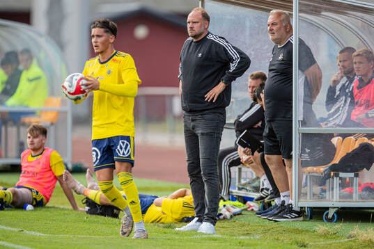 Ängelholms huvudtränare Andreas Granqvist