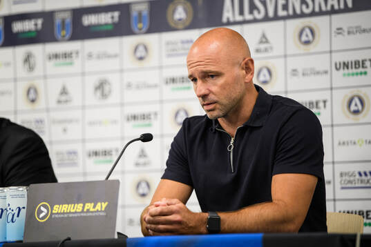 Kalmars tränare Stefan Larsson