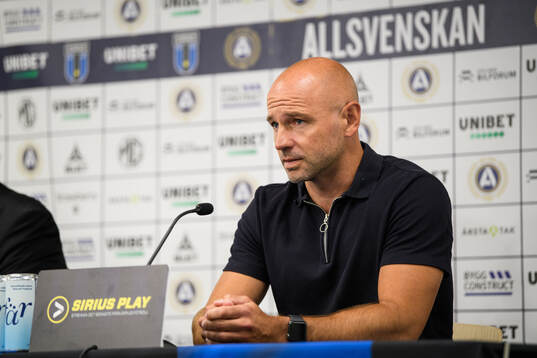 Kalmars tränare Stefan Larsson