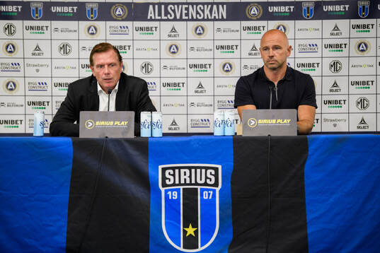 Sirius tränare Christer Mattiasson och Kalmars tränare