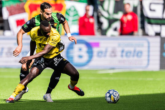GAISs Mervan Celik och Elfsborgs Timothy Noor Ouma