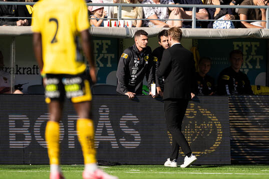 Elfsborgs assisterande tränare Fredrik Ahlstrand och