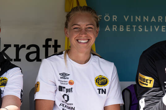 Elfsborgs fysioterapeut Tania Nilsson