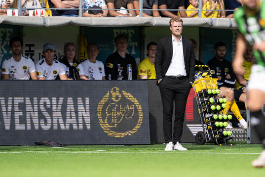 Elfsborgs manager Oscar Hiljemark
