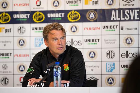 GAIS tränare Fredrik Holmberg
