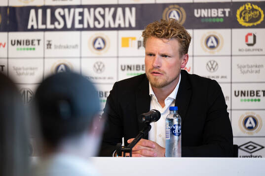 Elfsborgs manager Oscar Hiljemark