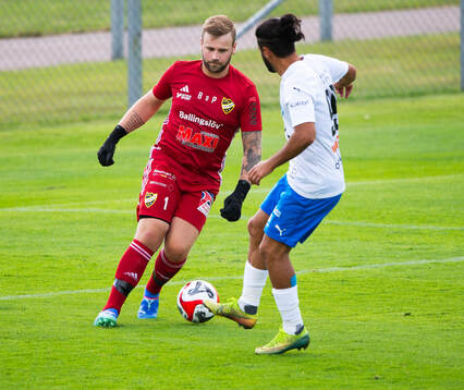 IFK Hässleholms målvakt och assisterande tränare Oskar