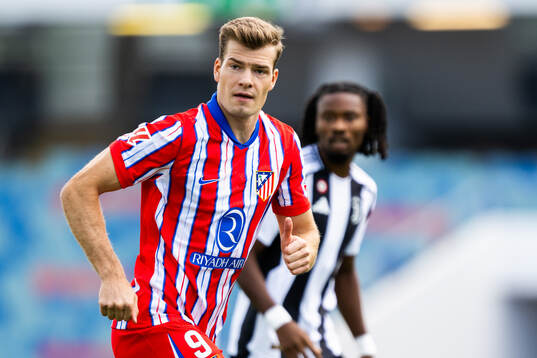 Alexander Sørloth of Atletico Madrid