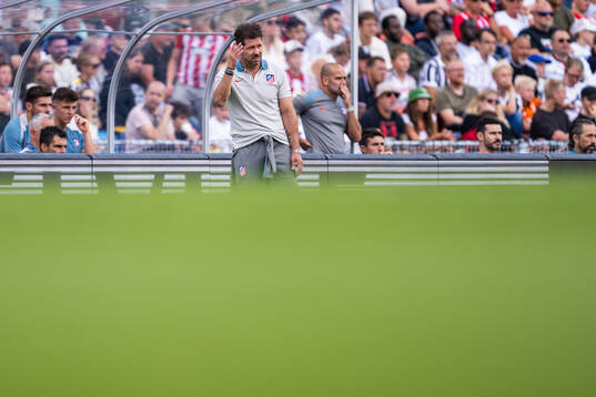 Head coach Diego Simeone of Atletico Madrid