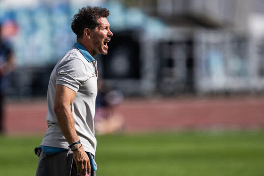 Head coach Diego Simeone of Atletico Madrid