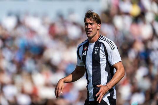 Dusan Vlahovic of Juventus