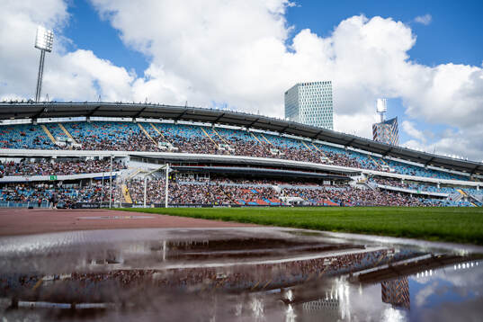General view of Ullevi Stadium