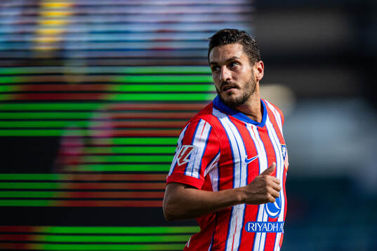 Koke of Atletico Madrid