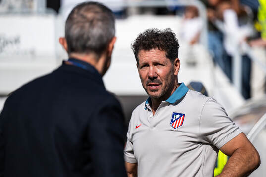 Head coach Diego Simeone of Atletico Madrid