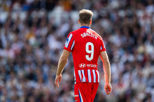 Alexander Sørloth of Atletico Madrid