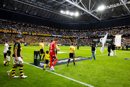 AIKs spelarna i lineup