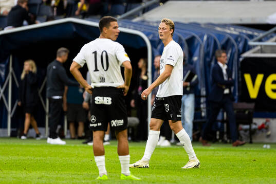 Mjällbys Alexander Johansson deppar