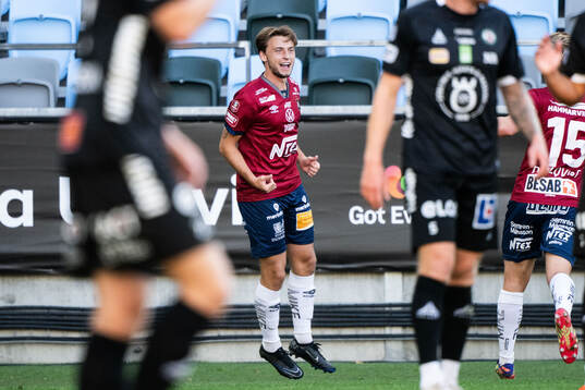 Örgrytes William Svensson jublar
