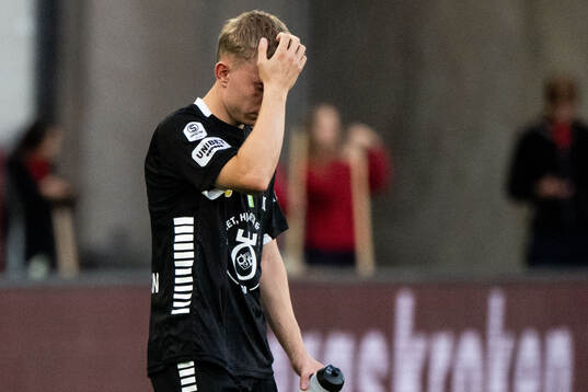 Örebros Valgeir Valgeirsson deppar
