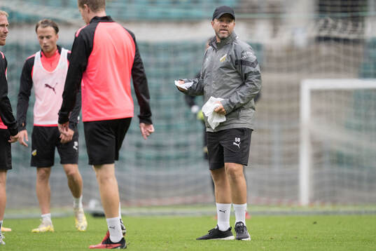 Head coach Paco Johansen of Häcken