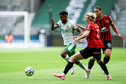 Hammarbys Tesfaldet Tekie och Brommapojkarnas Alexander