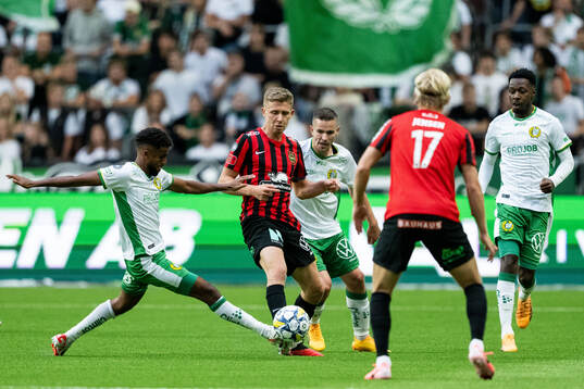 Hammarbys Tesfaldet Tekie och Brommapojkarnas Ludvig