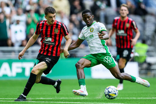 Hammarbys Bouzomana Toure gör 2-1