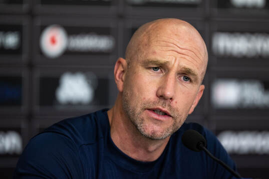 Head coach Henrik Rydström