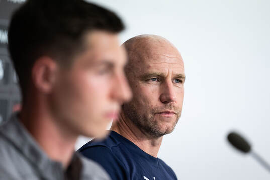 Head coach Henrik Rydström