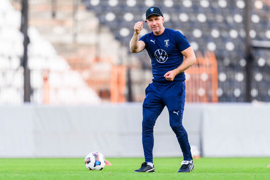 Head coach Henrik Rydström of Malmö FF