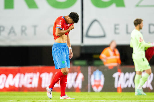 Helsingborgs Milan Silva Rasmussen deppar
