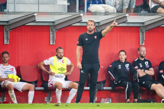 Degerfors tränare William Lundin