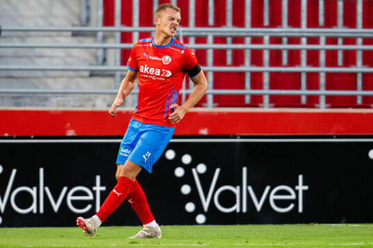 Helsingborgs Dennis Olsson har ont