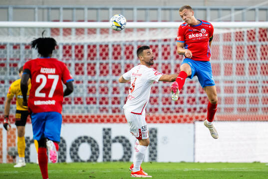 Helsingborgs Dennis Olsson nickar