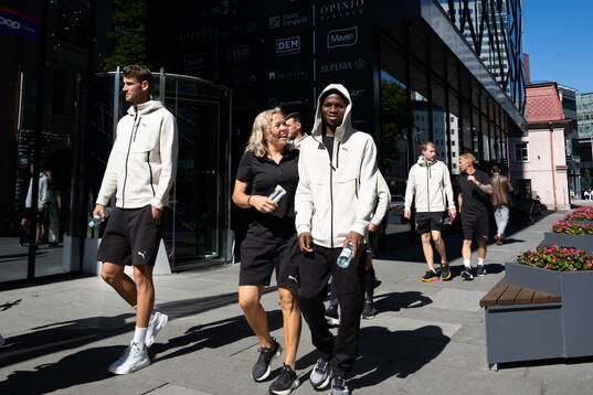 Johan Hammar, Head of Performance Gunnvor Halmöy and Akoua
