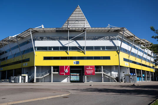 Exterior view of Lilleküla Stadium