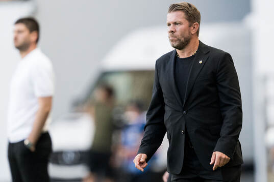 Head coach Paco Johansen of Häcken