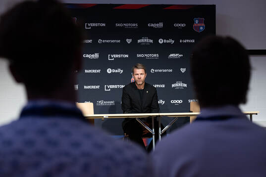 Head coach Paco Johansen of Häcken